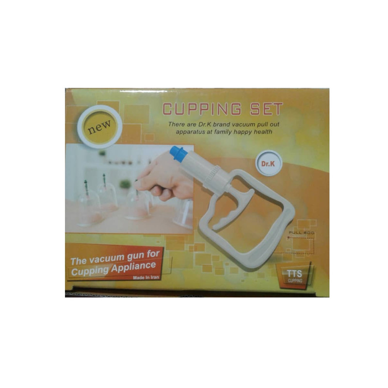 بادکش بدن دکتر کی مدل TTS CUPPING