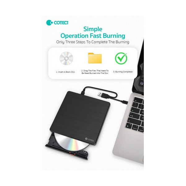 درایو DVD اکسترنال کوتتسی مدل OF-006