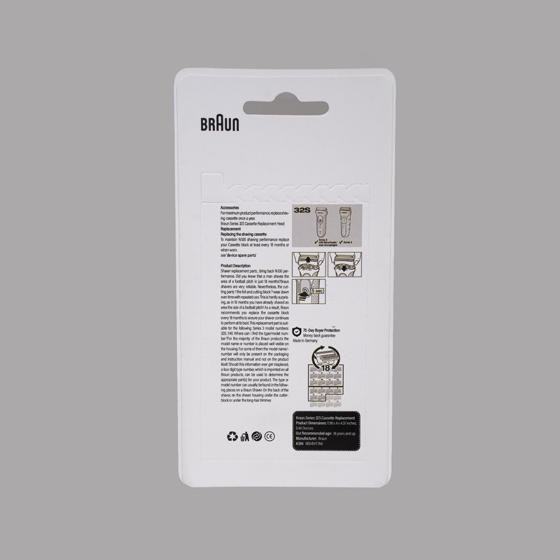 تیغ و شبکه براون مدل Series 3 کد 32S تیغ و شبکه براون مدل Series 3 کد 32S
