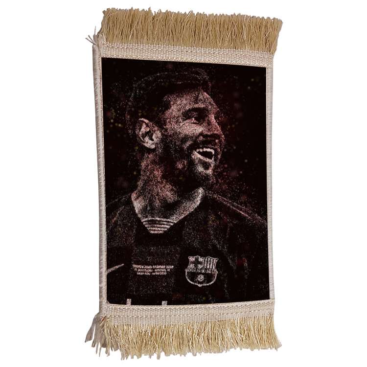 فرش ماشینی دیوارکوب مدل مسی کد 40