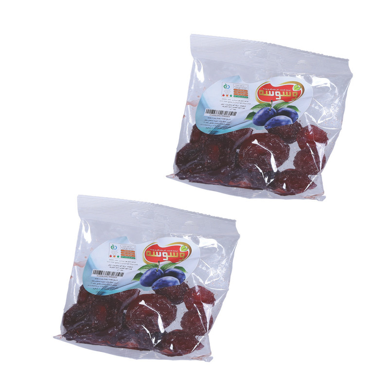 آلو ترش سانتریزه وسوسه - 80 گرم بسته دو عددی