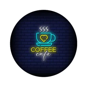 استیکر تزئینی موبایل مدل پوستر کافی شاپ کد 4728