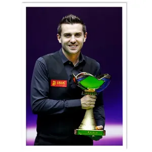 تابلو نوری بکلیت طرح بازیکن اسنوکر و بیلیارد مارک سلبی مدل W-14268