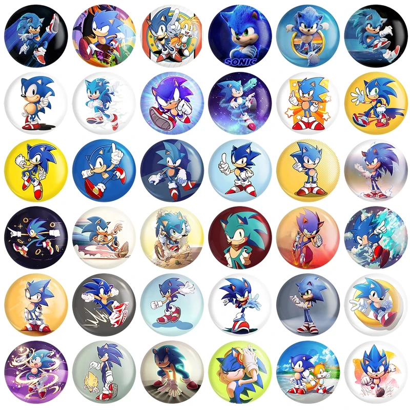 پیکسل خندالو طرح سونیک کد 174 مجموعه 36 عددی