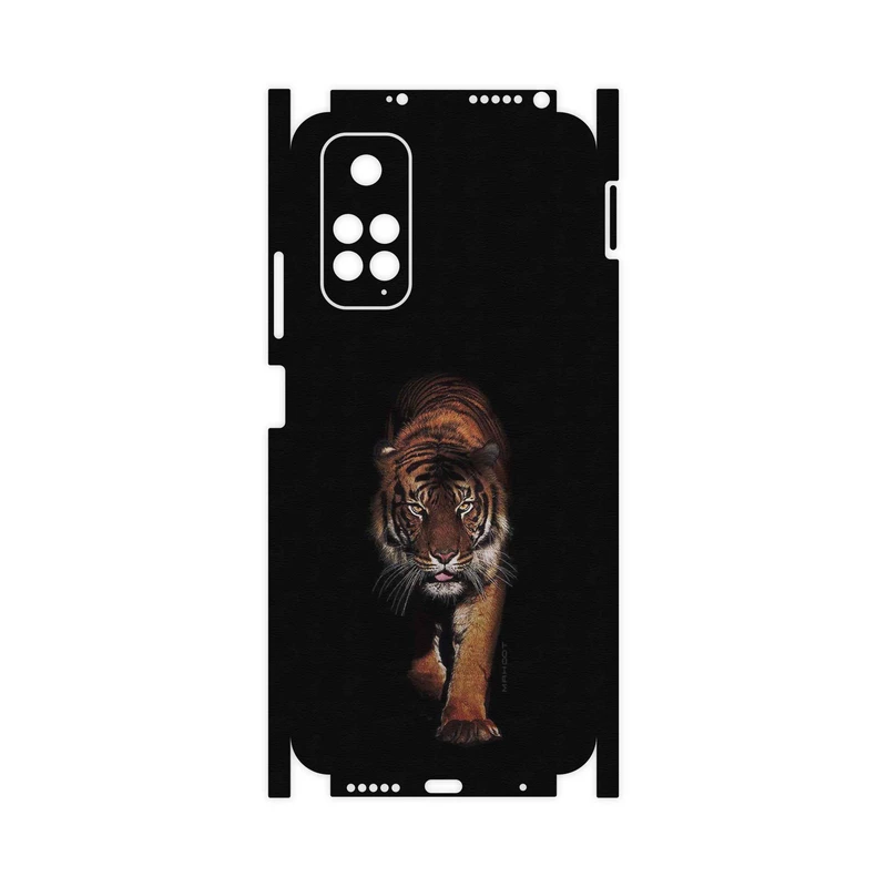 برچسب پوششی ماهوت مدل Wild-Tiger-FullSkin مناسب برای گوشی موبایل شیائومی Redmi Note 11