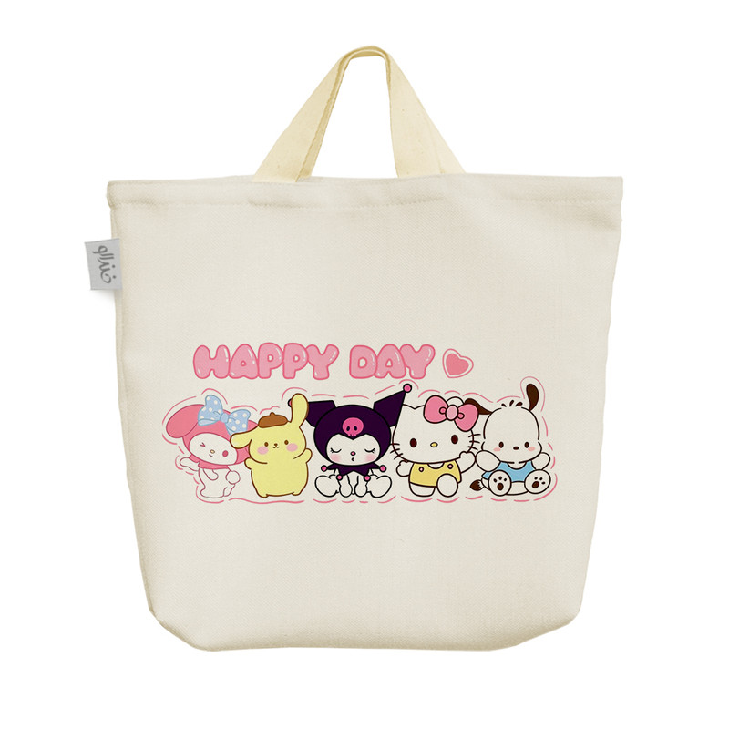 ساک خرید خندالو مدل کورومی کد H1948