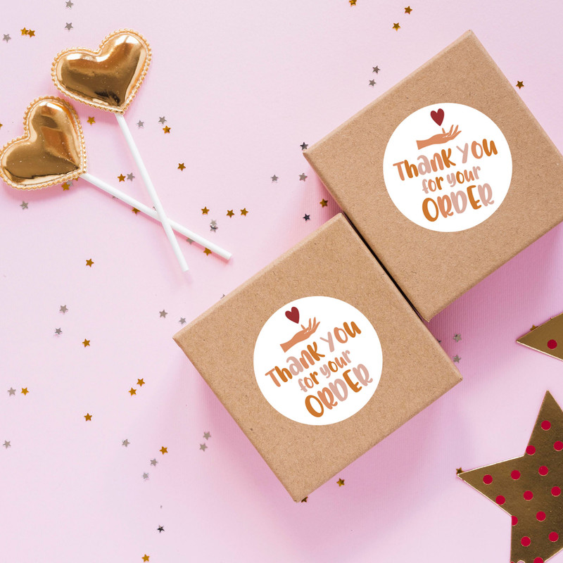 برچسب میو استیکر مدل تشکر از مشتری کد TC01 بسته 20 عددی