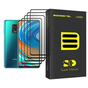 Somastel SD Glass MIX004 Screen Protector For Xiaomi Redmi Note 9 Pro Max Pack Of 4