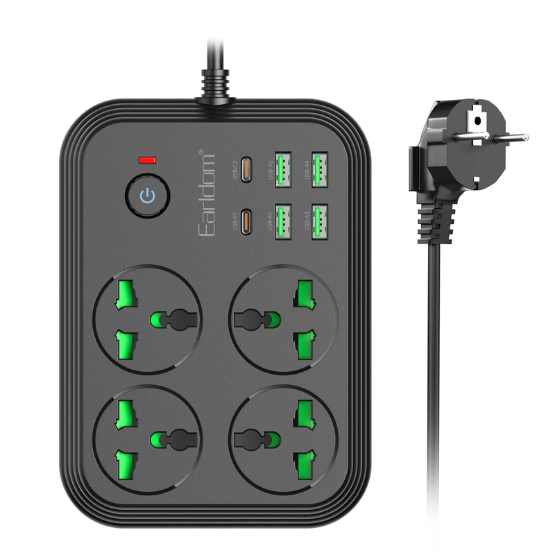 چندراهی برق ارلدام مدل POWER SOCKET SC25 چندراهی برق ارلدام مدل POWER SOCKET SC25