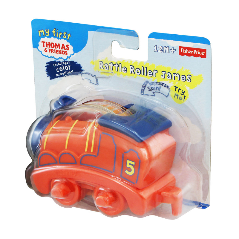 قطار بازی فیشر پرایس مدل Rattle Roller James