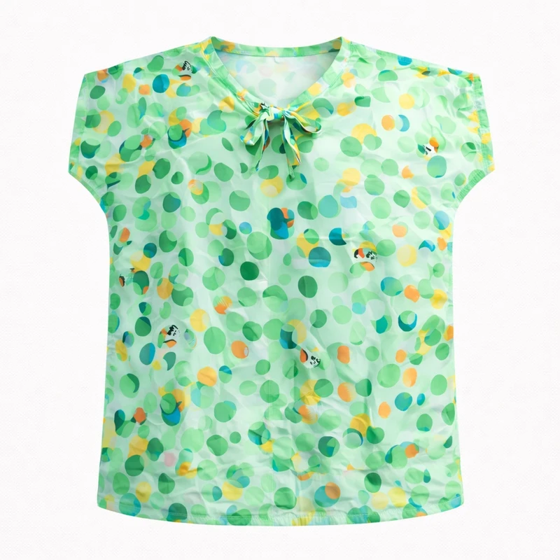 تی‌شرت آستین کوتاه راحتی زنانه مدل 65753