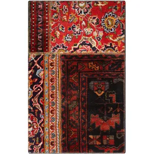کلاژ فرش دستبافت نیم متری فرش هریس کد 101860