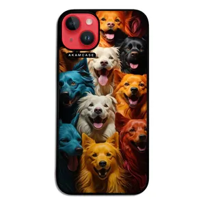 AKAM AMC-WA14PLUS-DOGS-22 Cover For Apple iPhone 14 Plus