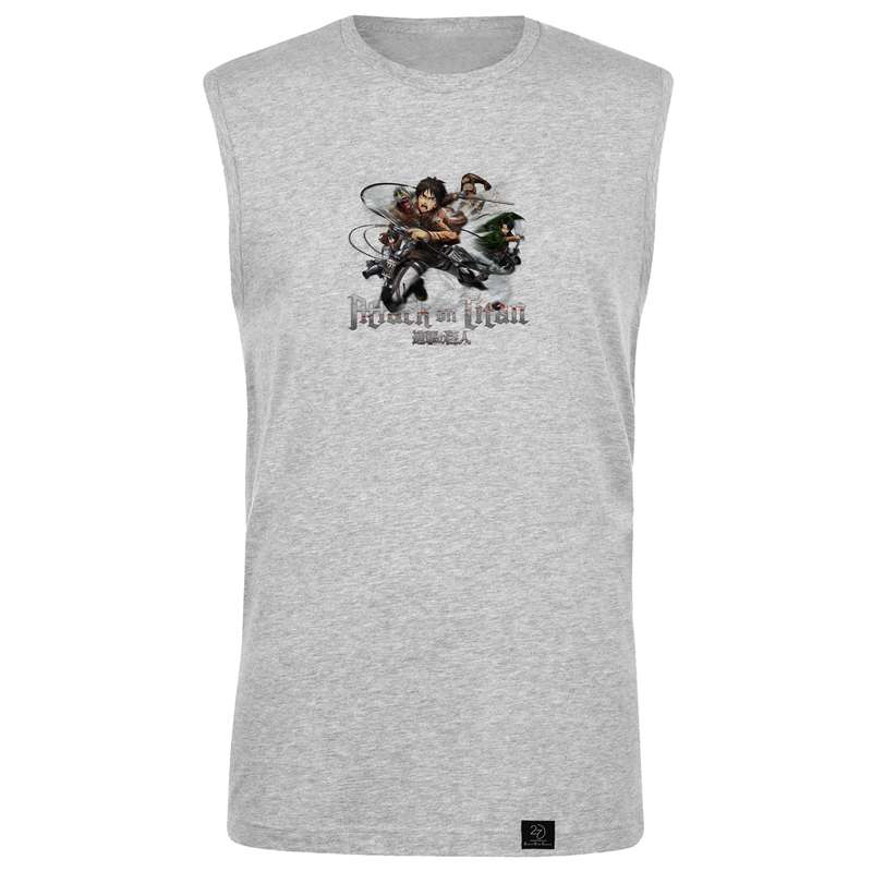 تاپ مردانه 27 مدل  ATTACK ON TITAN کد WN850