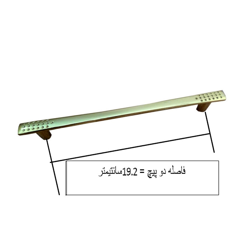 دستگیره کابینت مدل GGER192 بسته 5 عددی