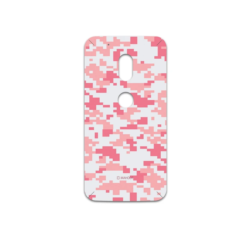 برچسب پوششی ماهوت مدل Army-Pink-pixel مناسب برای گوشی موبایل موتورولا Moto G4 Play