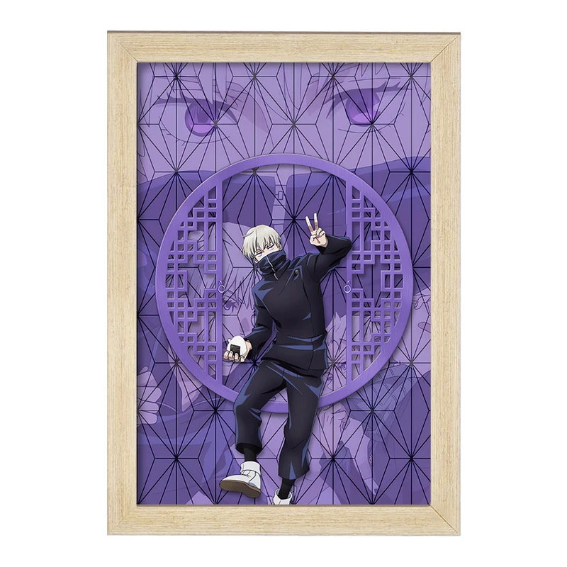 تابلو خندالو مدل انیمه جوجوتسو کایزن کد F788