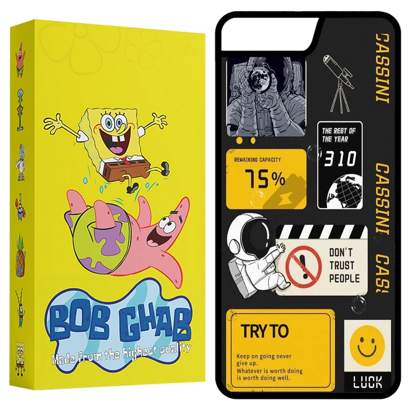 کاور باب قاب طرح فضانورد مدل BCP7 مناسب برای گوشی موبایل اپل iPhone 7 / 8 / SE 2020 / SE 2022