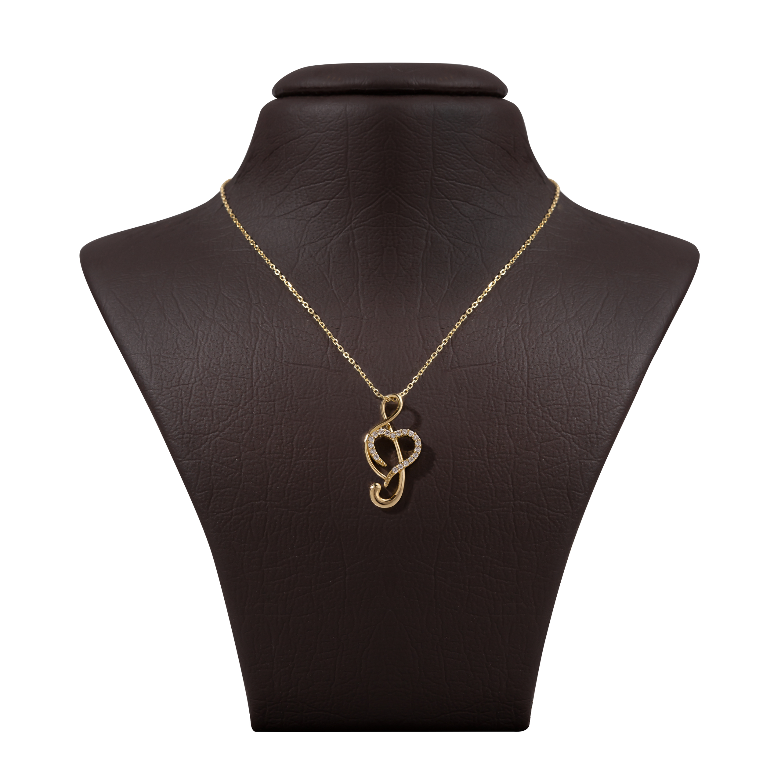 گردنبند طلا 18 عیار زنانه جواهری سون مدل 3192
