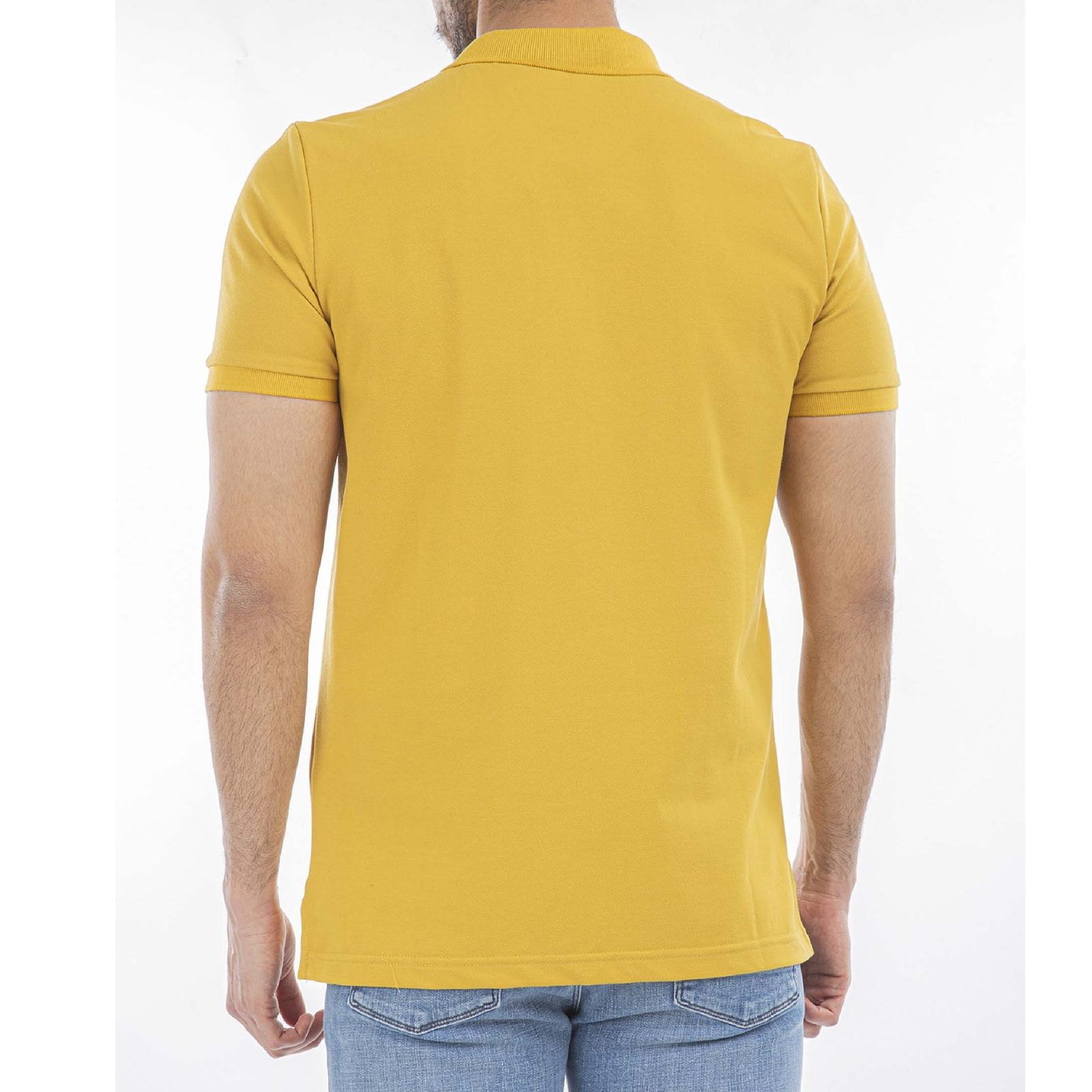 پولوشرت آستین کوتاه مردانه جوتی جینز مدل بیسیک کد 1551532 رنگ خردلی -  - 2