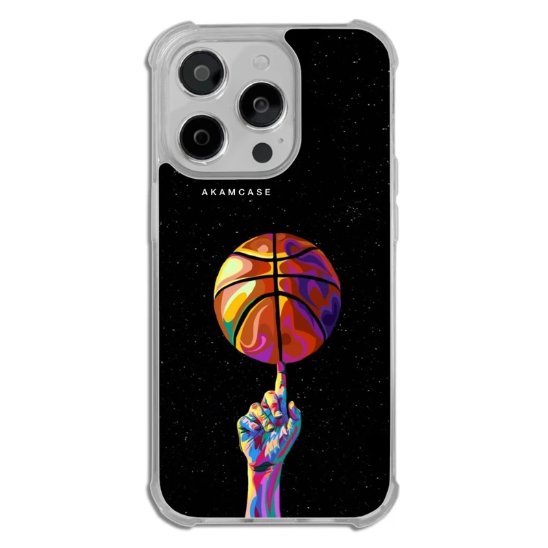 کاور آکام مدل AMC-WTA14PRO-BASKETBALL4 مناسب برای گوشی موبایل اپل iPhone 14 Pro