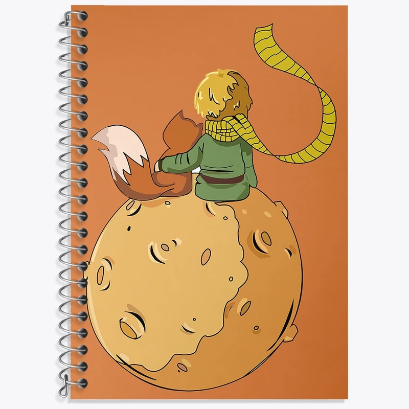 دفتر لغت 50 برگ خندالو طرح شازده کوچولو کد N1651