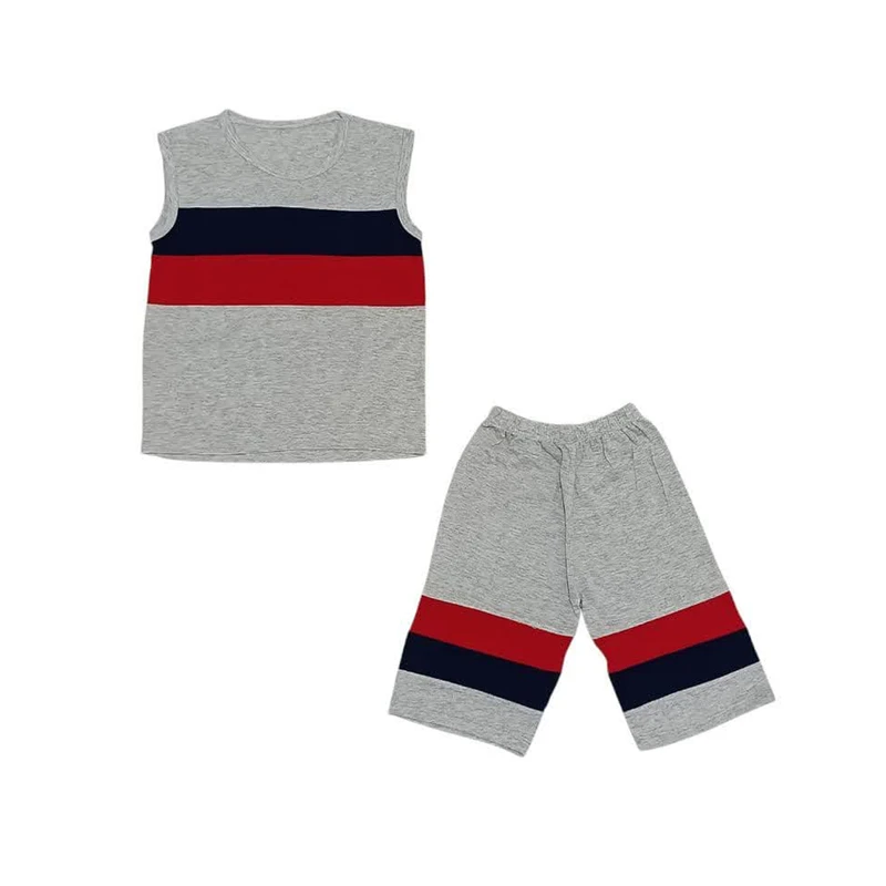 ست تاپ و شلوارک پسرانه مدل بهداد کد202