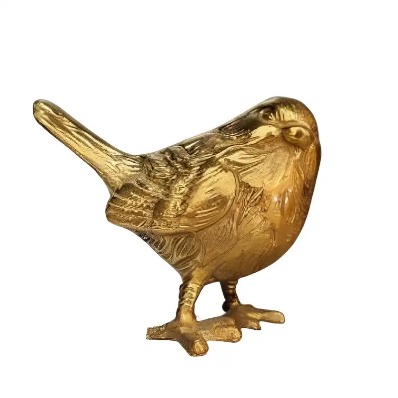مجسمه برنجی مدل پرنده گنجشک