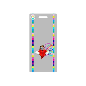 MAHOOT Collage of Heartbreak Cover Sticker for Sony Xperia XZ1