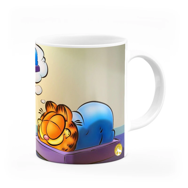 ماگ هومرو طرح انیمیشن گارفیلد مدل MG3876