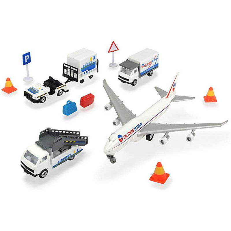 هواپیما بازی دیکی تویز مدل هواپیما و فرودگاه مجموعه 13 عددی