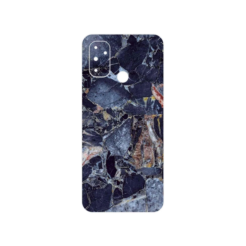 برچسب پوششی ماهوت مدل Broken black marble مناسب برای گوشی موبایل وان پلاس Nord N100