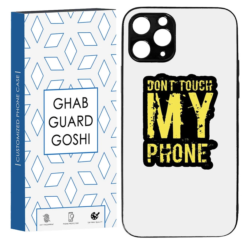 کاور قاب گارد گوشی طرح don’t touch کد TPU-286 مناسب برای گوشی موبایل اپل IPHONE 12 pro max