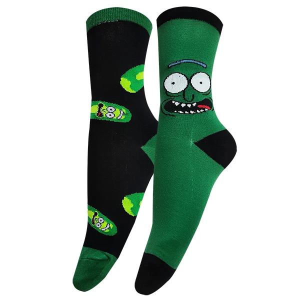 جوراب ساق بلند زنانه تن پوش هنگامه مدل ریک و مورتی تا به تا 