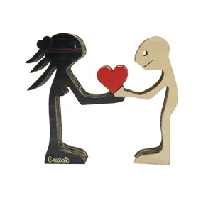 مجسمه دکورچی  طرح عشق مدل DDS106 مجموعه سه عددی