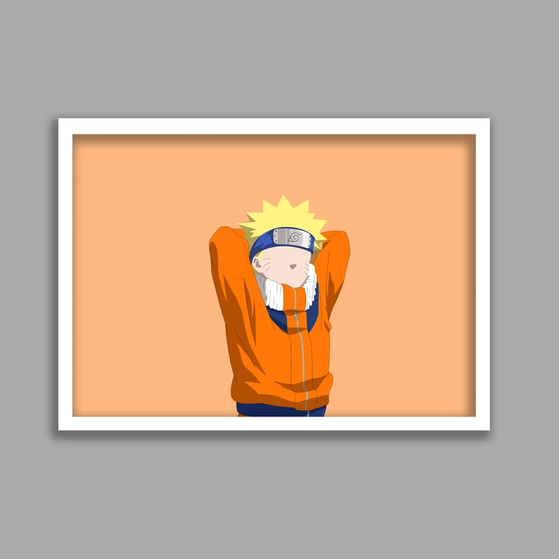 تابلو مدل انیمه ناروتو Naruto کد LA-G10407