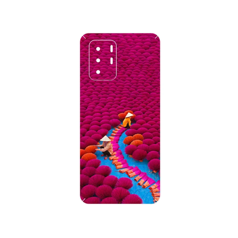 برچسب پوششی ماهوت مدل Vietnam Incense Wood Farms مناسب برای گوشی موبایل شیائومی Redmi Note 10 Pro (China)