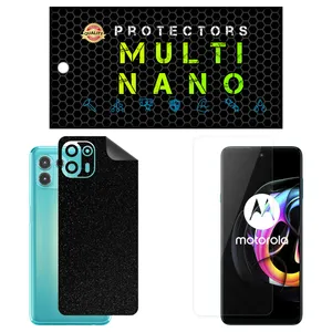Multi Nano X-SFG Screen Protector For Motorola Edge 20 Lite with back skin