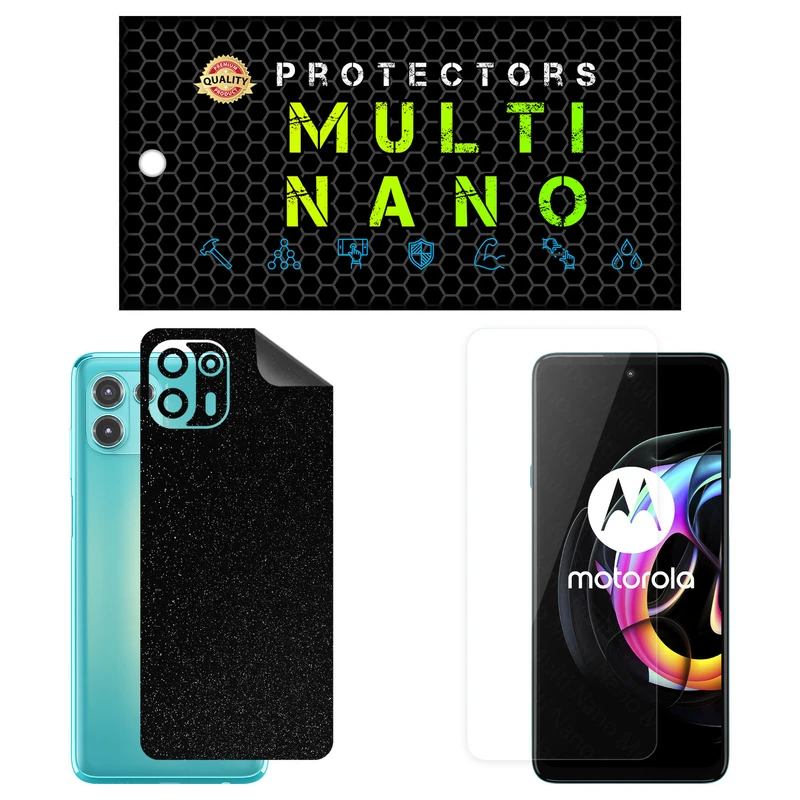 محافظ صفحه نمایش مولتی نانو مدل X-SFG مناسب برای گوشی موبایل موتورولا Edge 20 Lite به همراه برچسب پوششی