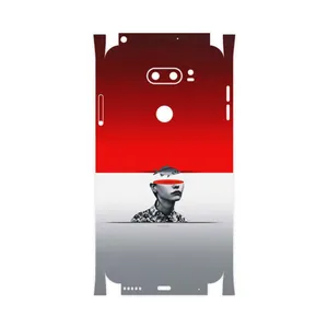 MAHOOT Collage of surreal Portrait of Women 1-FullSkin Cover Sticker for LG V30