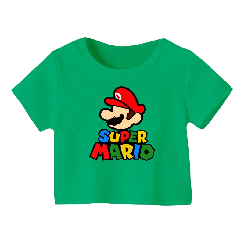 کراپ‌ تی‌شرت آستین کوتاه زنانه مدل ماریکو کد 8