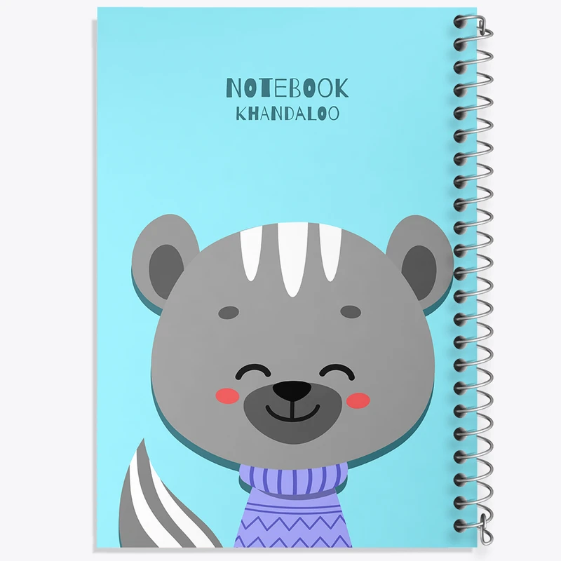 دفتر نقاشی 50 برگ خندالو طرح راسو بامزه کد N808