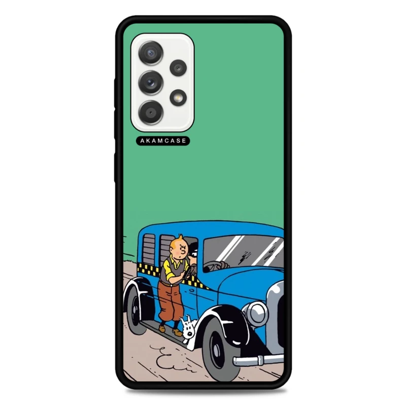 کاور آکام مدل AMC-WSGA52-TINTIN-9 مناسب برای گوشی موبایل سامسونگ Galaxy A52