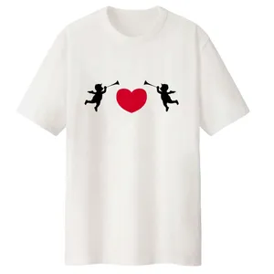 تی شرت لانگ آستین کوتاه  زنانه مدل فرشته ها  کد LL 15 S