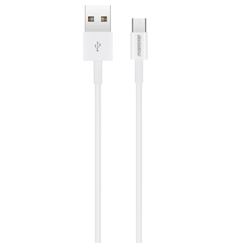 کابل تبدیل USB به microUSB راک رز مدل Zeta AM طول 1 متر