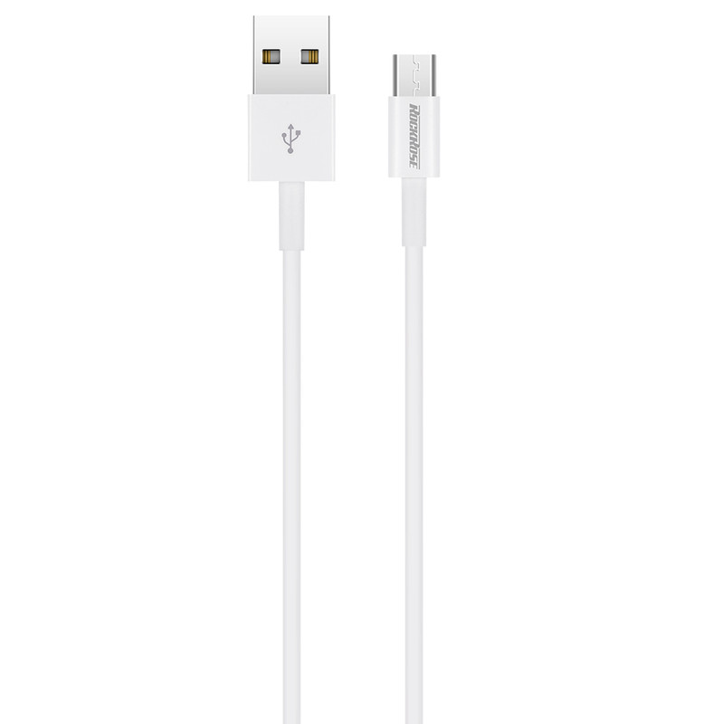 کابل تبدیل USB به microUSB راک رز مدل Zeta AM طول 1 متر