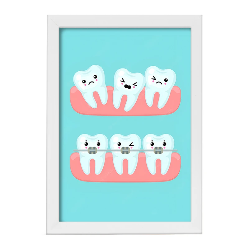 تابلو خندالو مدل دندان و دندان پزشکی کودکانه کد F9819