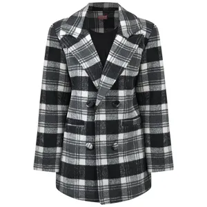 پالتو زنانه مدل CHARD401 چهارخانه