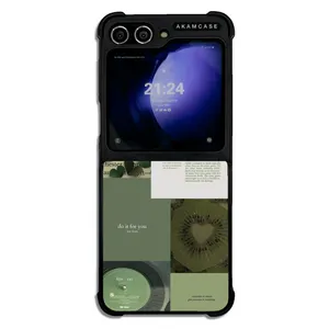 AKAM AMC-WSGZFLIP5-GREEN-22 Cover For Samsung Galaxy Z Flip 5