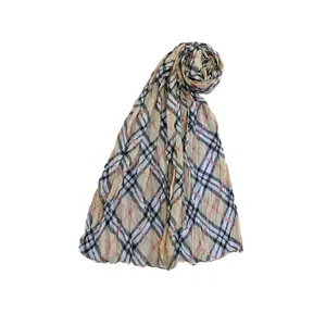 شال زنانه مدل چهارخونه کد 20